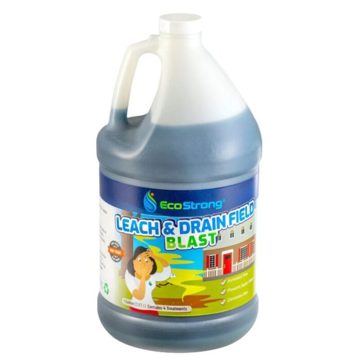 1 gal Leach and drain blast