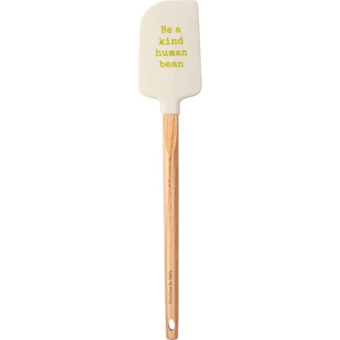 Be A Kind Human Bean Spatula With A Wooden Handle 5