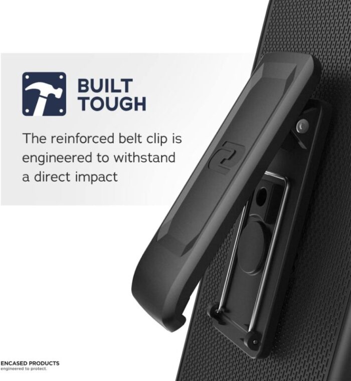 Belt Clip Holster For Moto G7 Power Thin Armor Black HL84TA 1 10