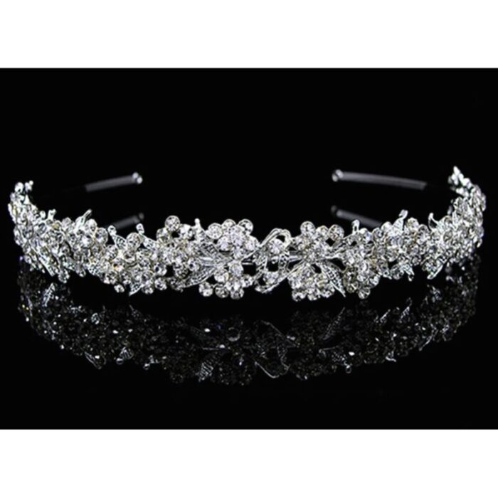 Bride to the Hustle Tiara Royalty Crown Party or Bridal Hair Accessory 4