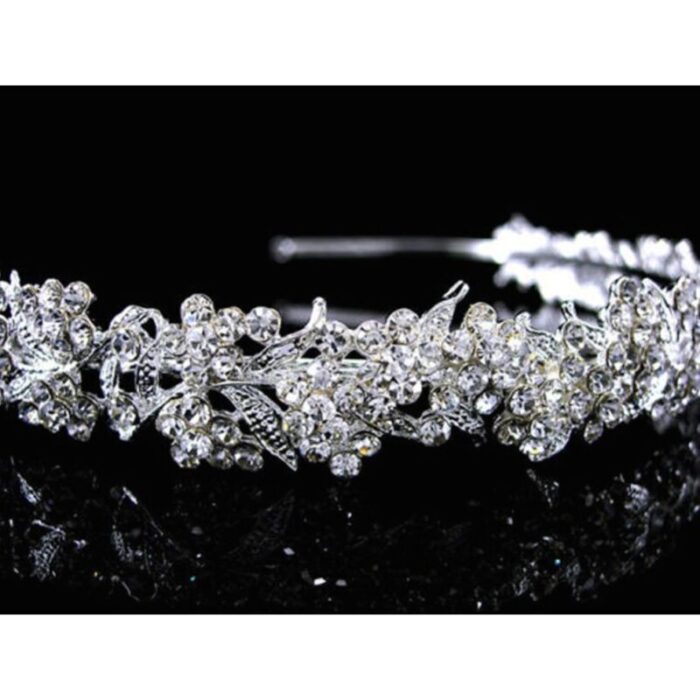 Bride to the Hustle Tiara Royalty Crown Party or Bridal Hair Accessory 5