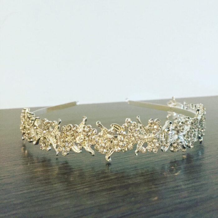 Bride to the Hustle Tiara Royalty Crown Party or Bridal Hair Accessory 7