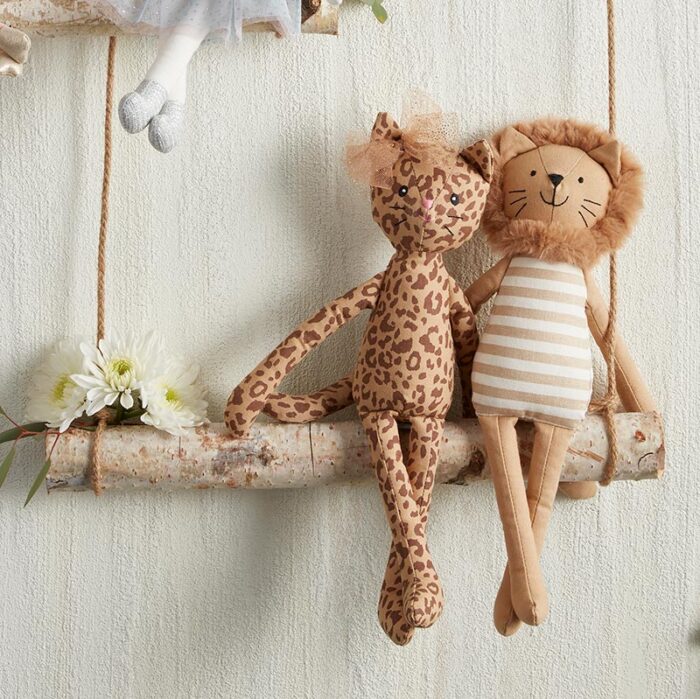 Cheetah Doll Baby Toddler Toy 12 75 5