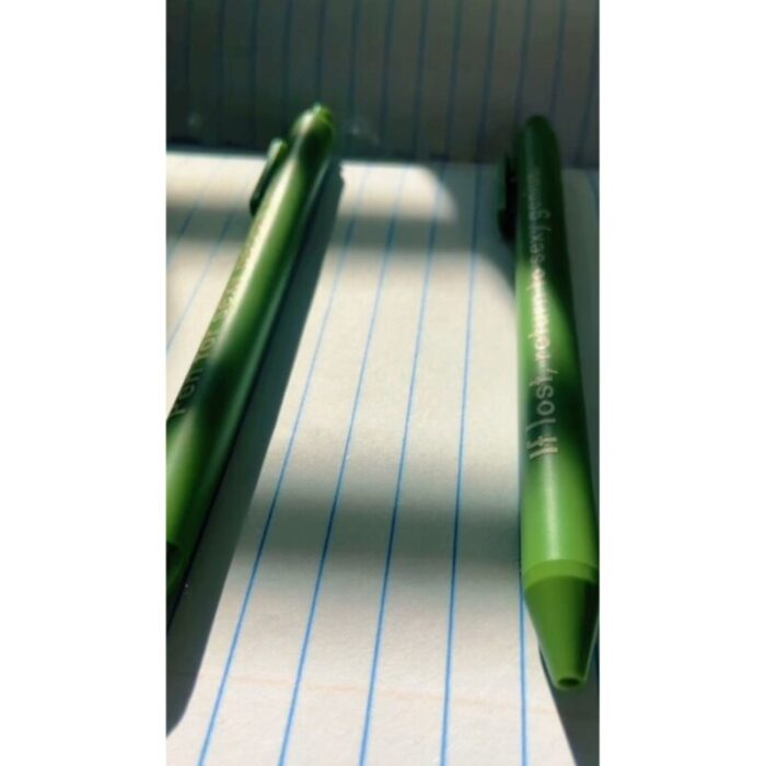 Click The Pen If Youre Sexy Pen Gel Click Pen in Olive Green 4