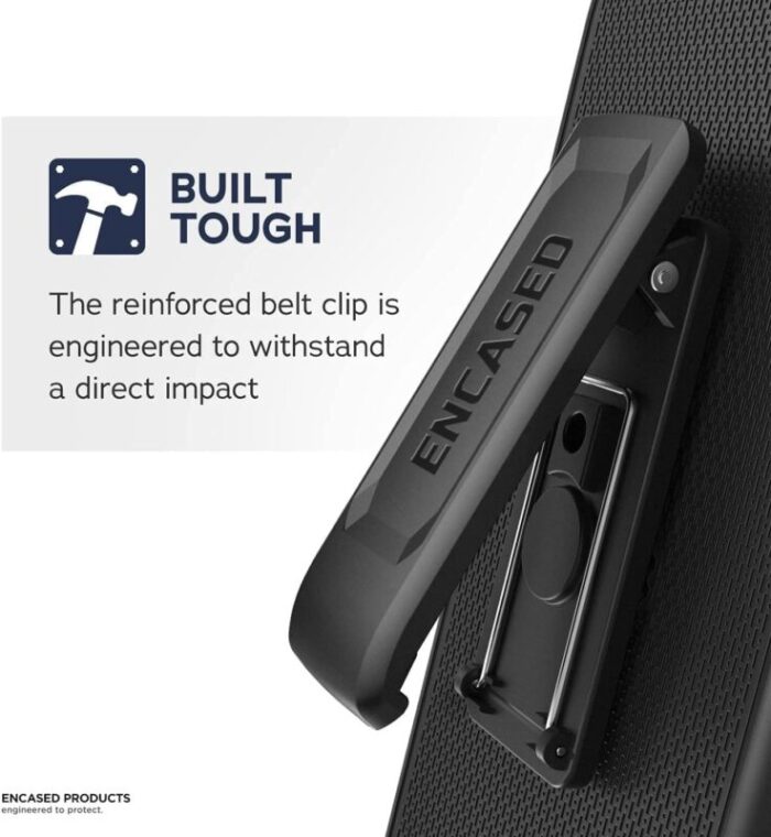 Encased Belt Clip Holster for Encased Thin Armor Case iPhone 15 HL175TA336TA 1 4