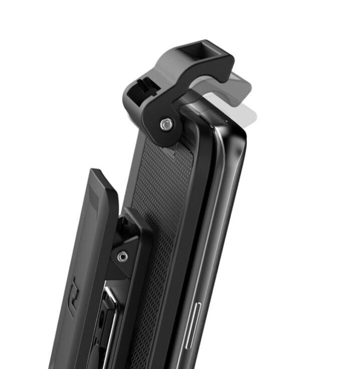 Galaxy S10 Clipmate Holster Black Encased HL80 3