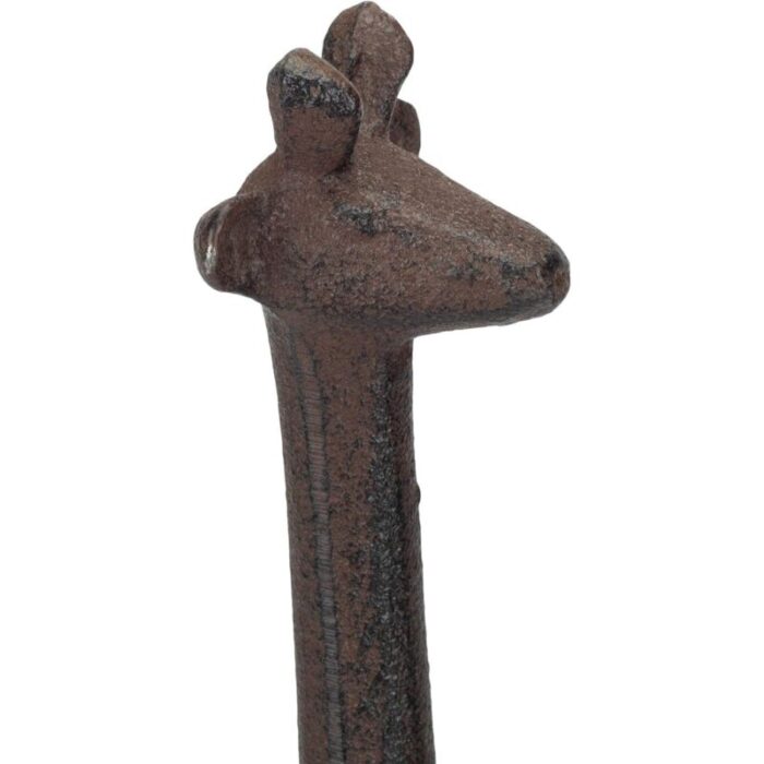 Giraffe Cast Iron Paper Towel Holder 19 Tall Real Cast Iron Virtually Indestructible 4