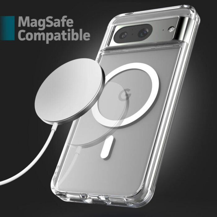 Google Pixel 8 Clear Magsafe Case EMSCB340 1