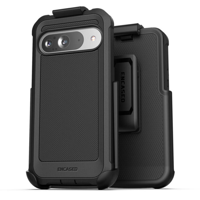 Google Pixel 9 9 Pro Falcon Case with Belt Clip Holster UHD Screen Protector EFP425HL 8