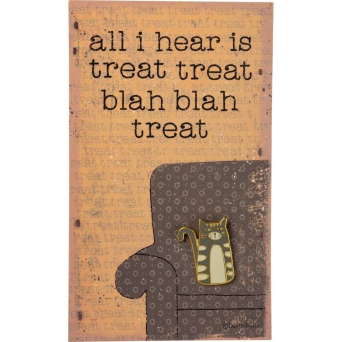 Gray Cat All I Hear Is Treat Treat Enamel Pin 2 9fa865eb afd9 436b 87a3 b2b5b48d5d58