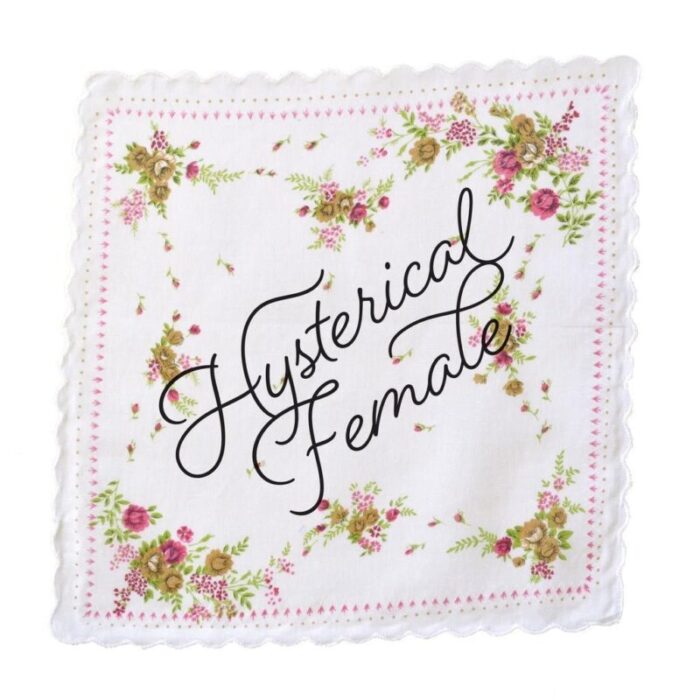 Hysterical Female Hankie Retro Floral Print Cotton Handkerchief 2