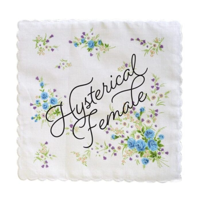 Hysterical Female Hankie Retro Floral Print Cotton Handkerchief 6