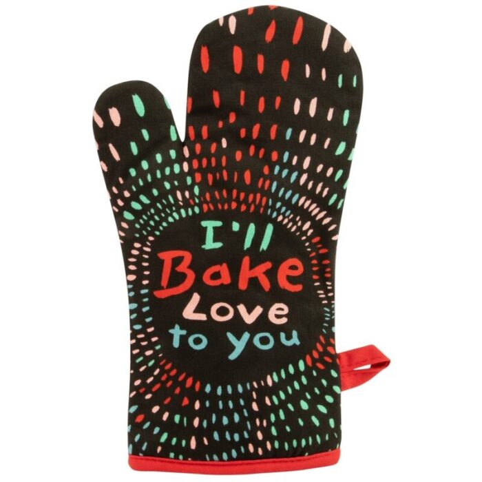 Ill Bake Love To You Oven Mitt Kitchen Thermal Single Pot Holder BlueQ at GetBullish