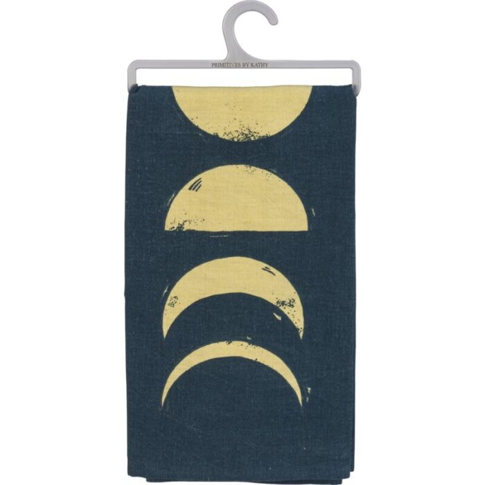 Its Just A Phase Moon Dish Cloth Towel All Over Block Print Design 20 x 26 3 34dc597b 49d6 434d af17 1e6c78f2bcf5