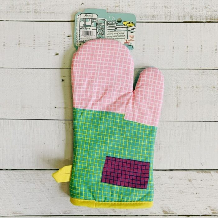 Lets Eat Your Feelings Too Oven Mitt Couple and Ice Cream Motif Kitchen Thermal Single Pot Holder BlueQ at GetBullish 5