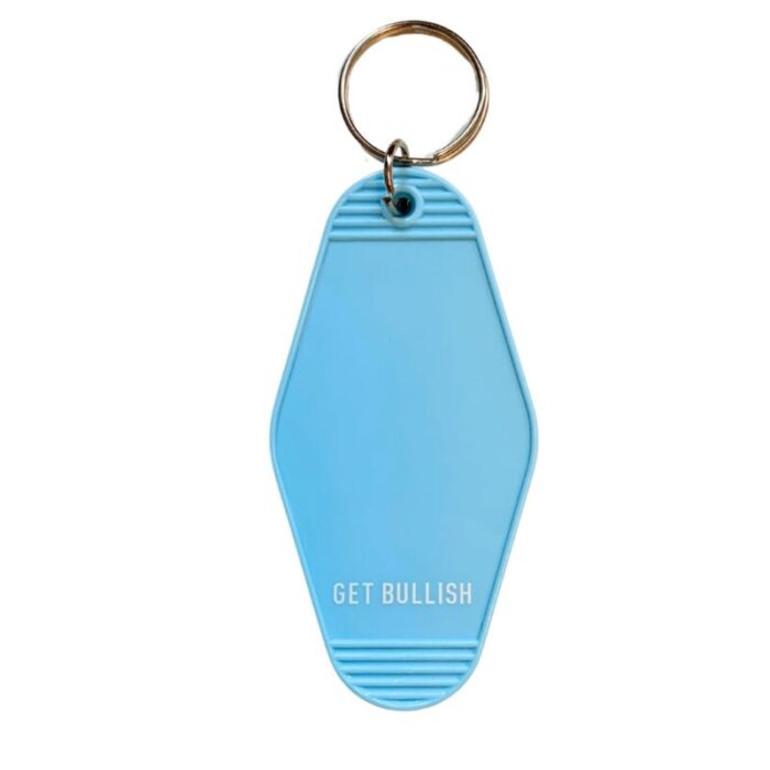 Middle Aged Prodigy Motel Style Keychain in Blue 3