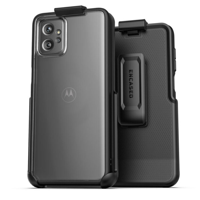 Motorola Moto G Power 5G SlimShield Case with Belt Clip Holster SD333BKHL 7