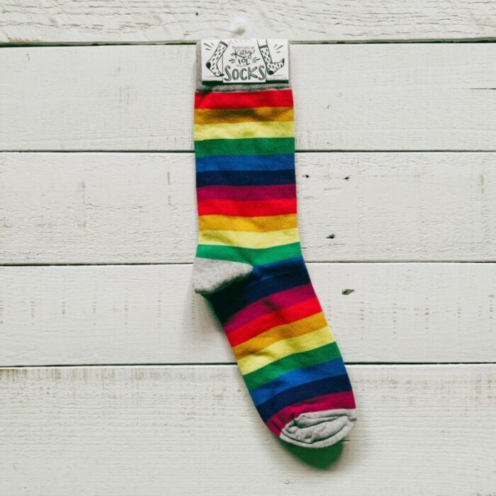 Rainbows And Unicorns Socks Mismatched Designs Unisex 3