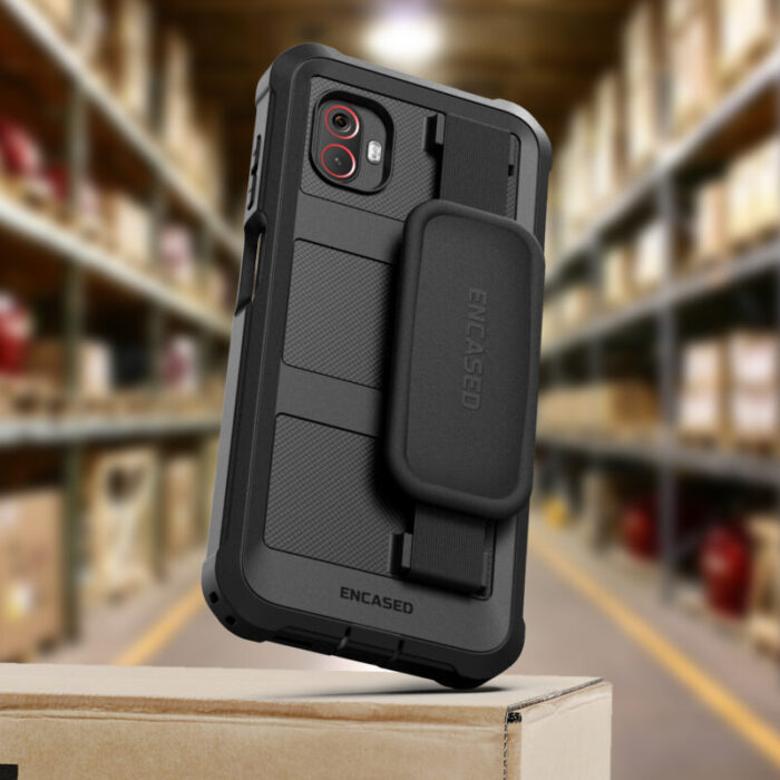 Samsung Galaxy XCover 6 Pro Falcon with Hand Strap and Belt Clip Holster FH246BKHL 3