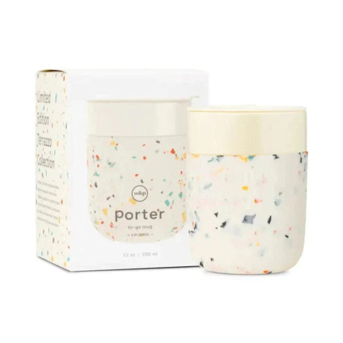 Terrazzo Porter 12 oz Mug In Cream 4 4 x 3 x 3 Food Safe Silicone 79dba6fd 13b8 4aba b6f6 468aea85f339.webp