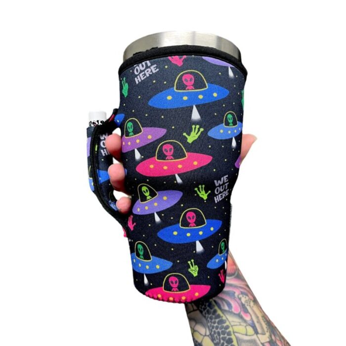 aliens 30oz tumbler handlerdrink handlers 181706