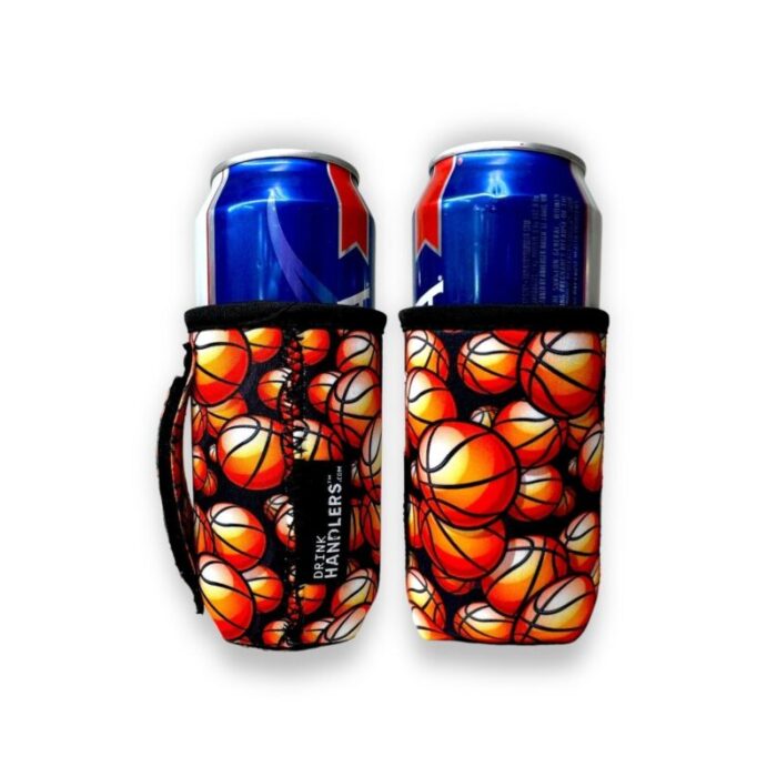 basketball 12oz stubby can handlerdrink handlers 716881