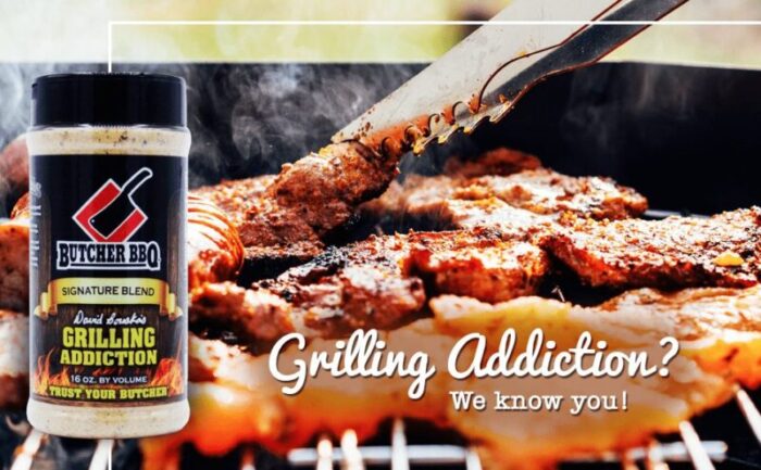 butcher bbq 1 shaker bottle grilling addiction dry rub seasoning barbecue spice 38183193772277