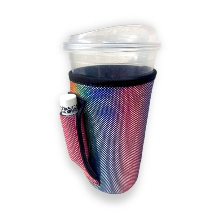 cosmic craze 16oz pint glass medium fountain drinks and hot coffee handlersdrink handlers 317577