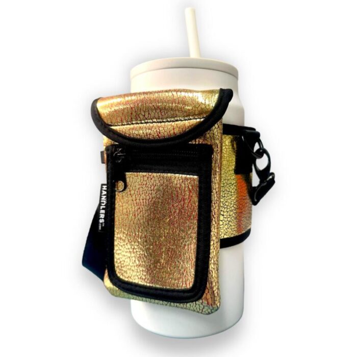 glimmering gold wrap around drink pocketdrink handlers 828716