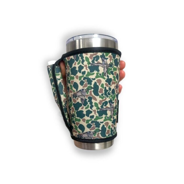 green duck camo large xl bottomless handlerdrink handlers 808515