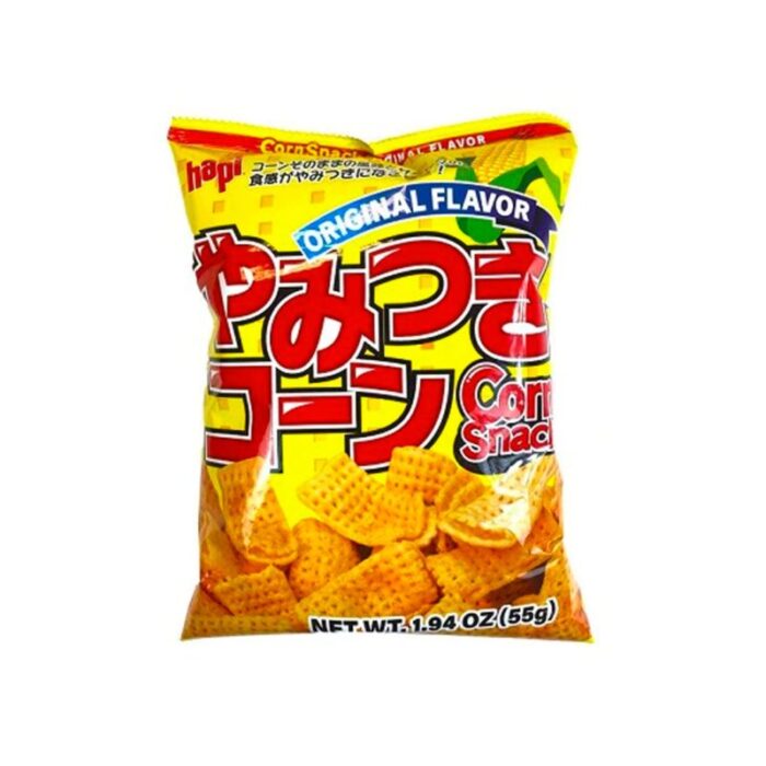 hapi cornsnack original japan