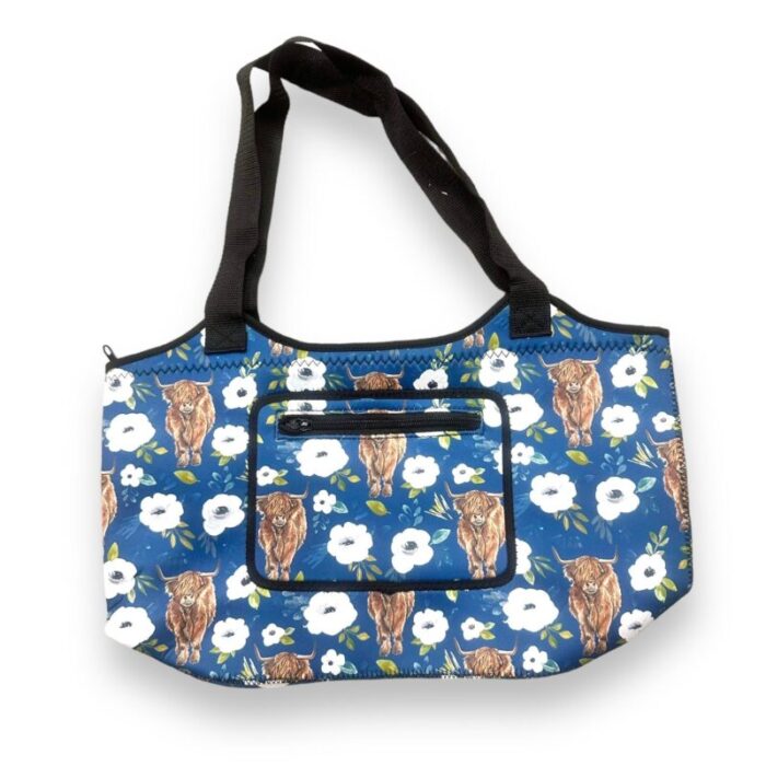 highland cows neoprene totedrink handlers 223322