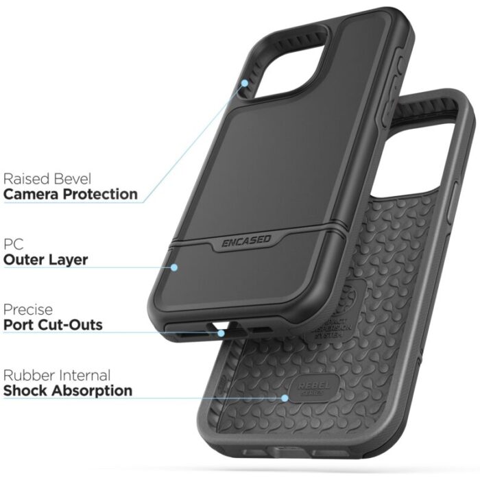 iPhone 15 Pro Max Rebel Case RB339BK 2