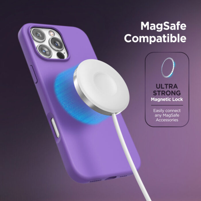 iPhone 16 Pro Silicone Magsafe Case ELSM441PP 4