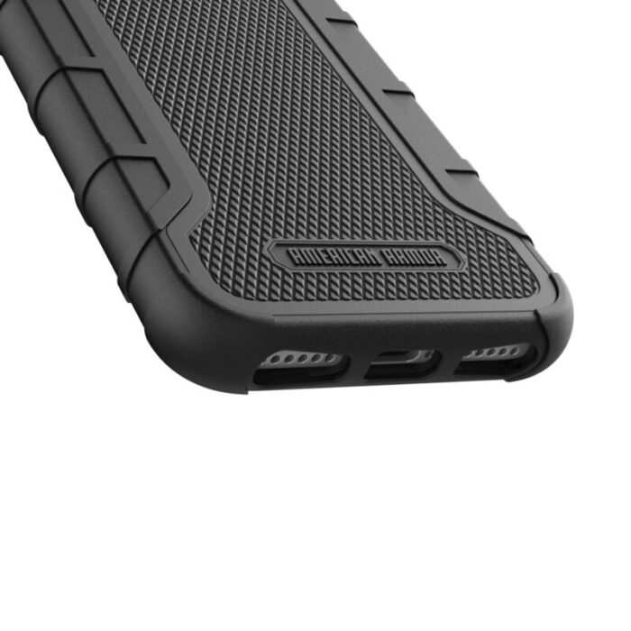 iPhone 8 American Armor Case Black Black AA04BK 4 2