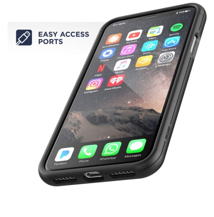 iPhone XR Slimshield Case Black Black SD71BK 3