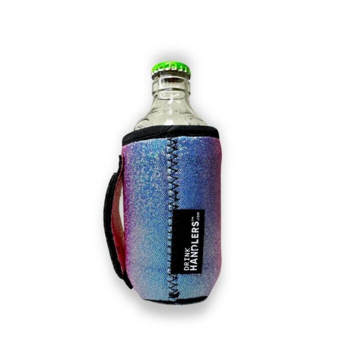 iridescent rainbow 12oz stubby can handlerdrink handlers 526377