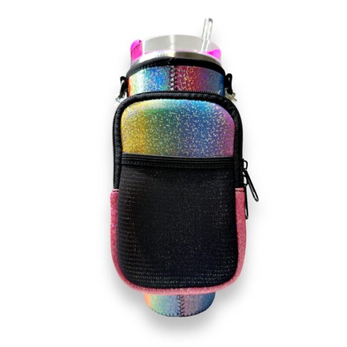 iridescent rainbow clip on pocket attachmentdrink handlers 126299