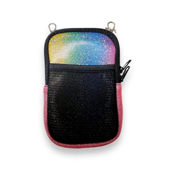 iridescent rainbow clip on pocket attachmentdrink handlers 800699