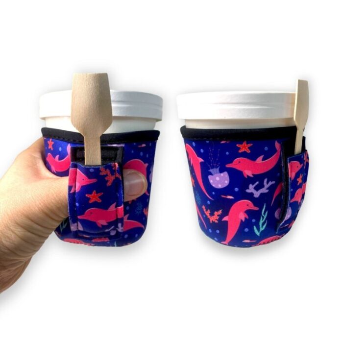 pink dolphins pint size ice cream handlerdrink handlers 711888