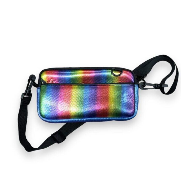 radiant rainbow cross body pursedrink handlers 159602