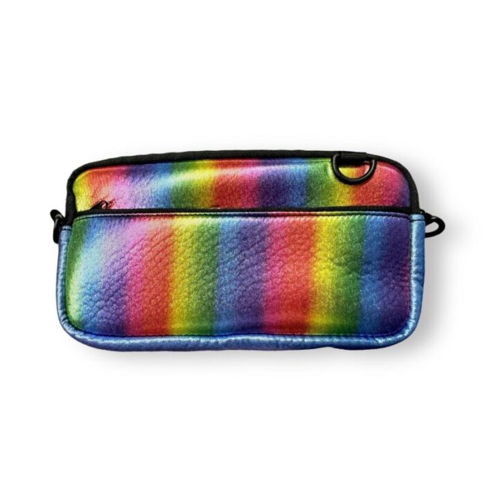 radiant rainbow cross body pursedrink handlers 380361