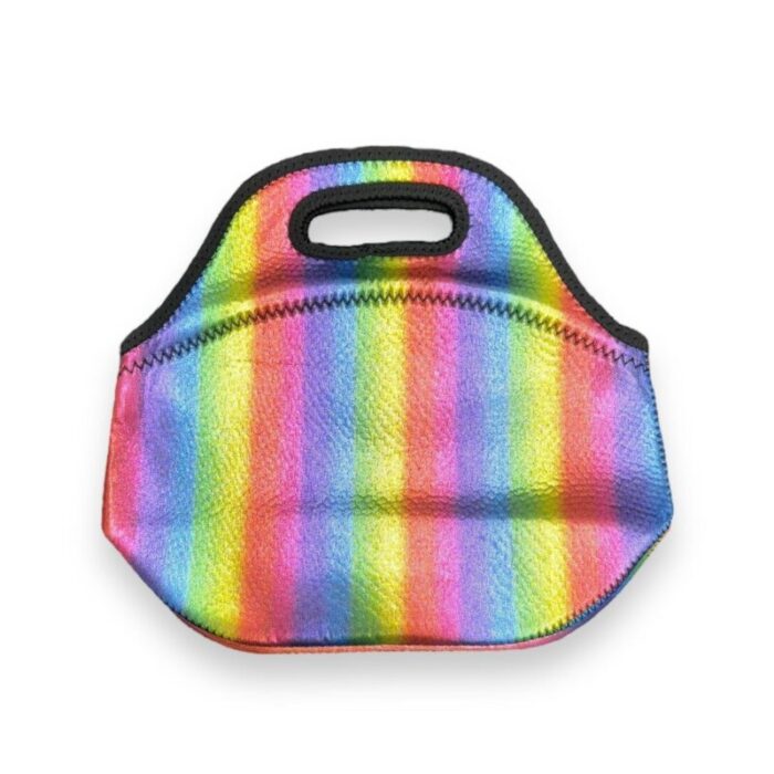 radiant rainbow lunch bag totedrink handlers 716245