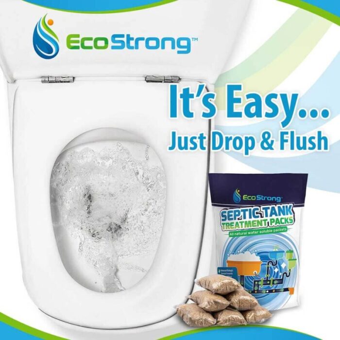 septic tank treatment packets easy to use by eco strong